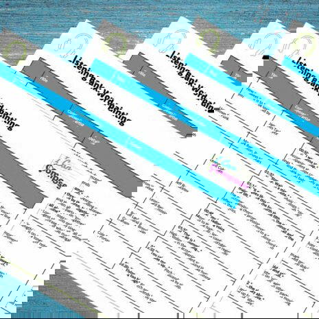 Word painting Listening Bank Image Word painting Listening Bank Image