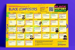NEW! Black History Month Listening Calendar #2 A4 Download