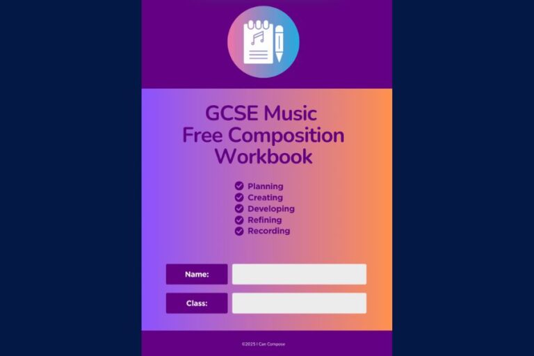 NEW! GCSE Music ‘Free Composition’ Resource