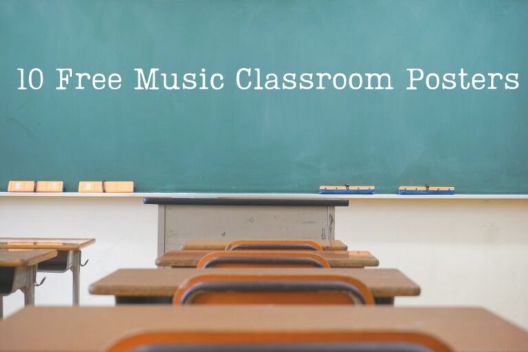 10 Free Music Classroom Posters